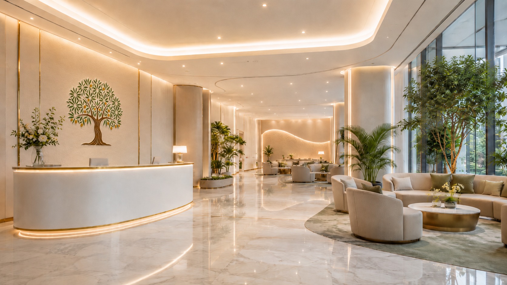 Premium patient lounge